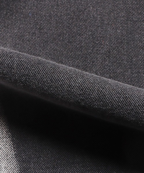 ROOPTOKYO（ループトウキョウ）の「ヴィンテージ風サイドラインストレートデニムパンツ（デニムパンツ・メンズ・ブラック・XL/L/M/S）」の8枚目の写真