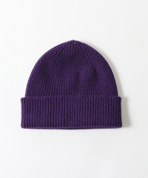 JOURNAL STANDARD relume（ジャーナルスタンダード　レリューム）の「Made In Scotland ニットキャップ（ニットキャップ/ビーニー・メンズ・グリーン/レッド/アーミー/チョコ/ベージュ/シャーベット・FREE）」の5枚目の写真