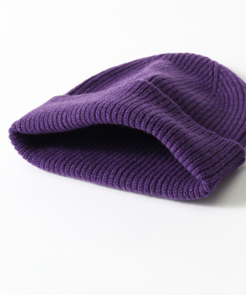 JOURNAL STANDARD relume（ジャーナルスタンダード　レリューム）の「Made In Scotland ニットキャップ（ニットキャップ/ビーニー・メンズ・グリーン/レッド/アーミー/チョコ/ベージュ/シャーベット・FREE）」の8枚目の写真