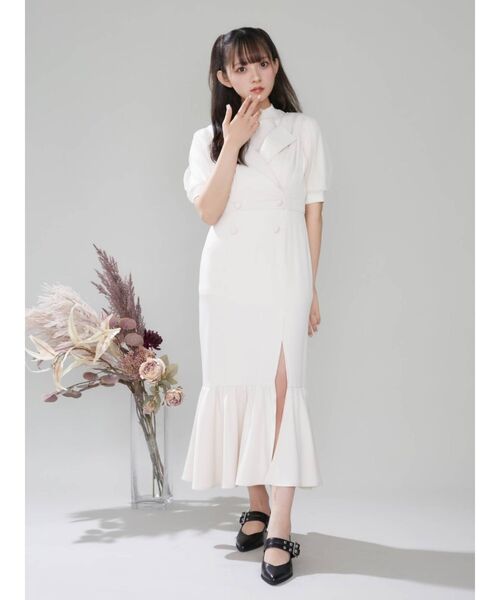 EATME（イートミー）の「リブチュールショートTOP（ニット/セーター・レディース・ブラック/グレー/アイボリー・FREE）」の14枚目の写真