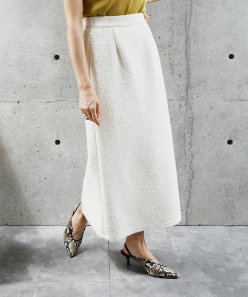 CIEL'AIR（シエルエアー）の「Berkeley Skirt（スカート・レディース・アイボリー/ブラック・L/M）」の15枚目の写真