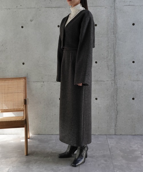 CIEL'AIR（シエルエアー）の「Berkeley Skirt（スカート・レディース・アイボリー/ブラック・L/M）」の21枚目の写真