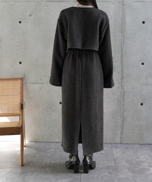 CIEL'AIR（シエルエアー）の「Berkeley Skirt（スカート・レディース・アイボリー/ブラック・L/M）」の22枚目の写真