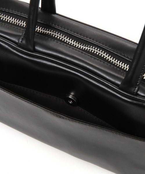 LAKOLE(ラコレ)の「スクエアボストンショルダーバッグ / 102105(ショルダーバッグ・レディース・ブラック/ライトグリーン/シルバー・FREE)」の14枚目の写真