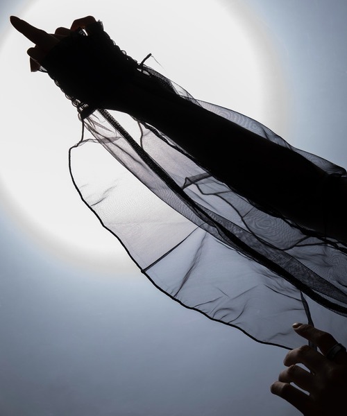 MAISON BREEZE reveur（メゾンブリーズレヴール）の「【MAISON BREEZE reveur】sheer ruffle pin tuck blouse フリルピンタック シアーブラウス trc（シャツ/ブラウス・レディース・ブラック/アイボリー/ライム/グレー・FREE）」の16枚目の写真