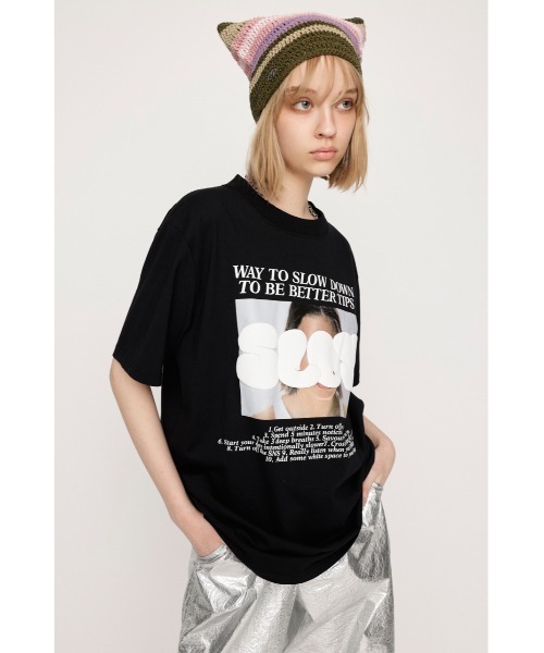 SLY（スライ）の「【再入荷】PUFFER LOGO T/SH パッファー ロゴ