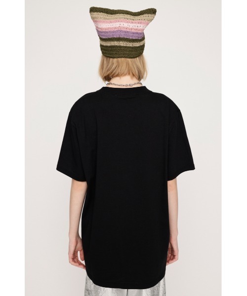 SLY（スライ）の「【再入荷】PUFFER LOGO T/SH パッファー ロゴ Tシャツ（Tシャツ/カットソー・レディース・ブラック/ブルー/杢グレー/ホワイト/グリーン・FREE）」の11枚目の写真