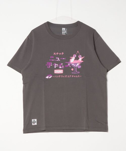 セール】CHUMS/チャムス 半袖Tシャツ/プリントTee/コットンTee