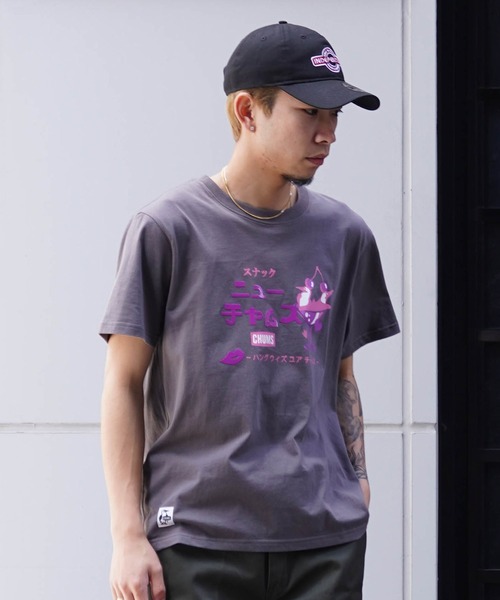 CHUMS/チャムス 半袖Tシャツ/プリントTee/コットンTee 昭和レトロ リサイクル CH01-2362（Tシャツ/カットソー）｜CHUMS（チャムス） s-prit.ch