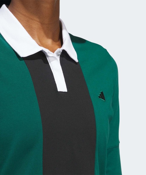 セール】GO-TO 5分丈コットンシャツ【adidas Golf/アディダスゴルフ