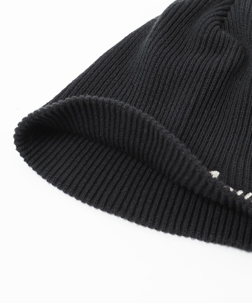 Anui（アニュイ）の「【UNISEX】レタリングロゴビーニー（ニットキャップ/ビーニー・レディース・ブラック/グレー・FREE）」の15枚目の写真