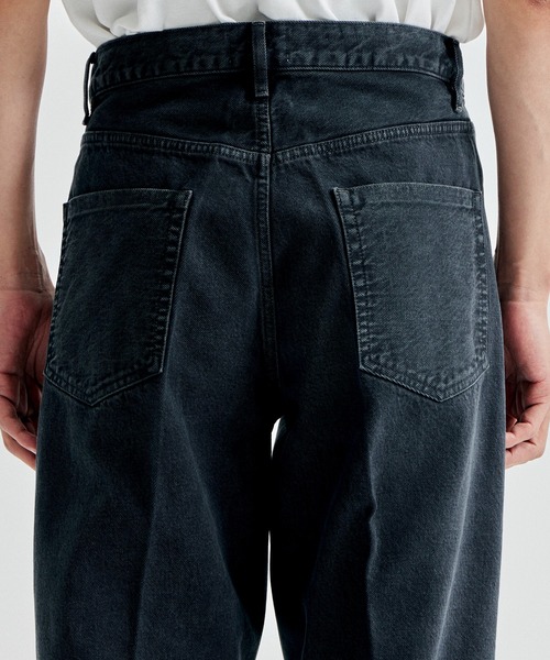 TANAKA / タナカ】 別注 THE JEAN TROUSERS FADE BLACK/別注