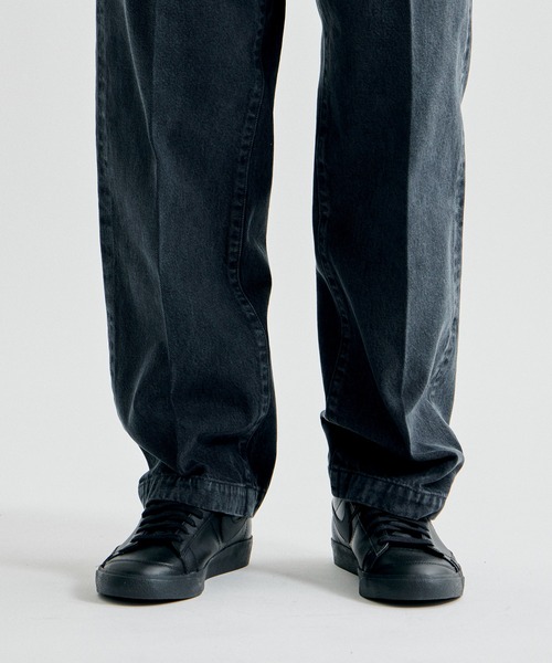 TANAKA / タナカ】 別注 THE JEAN TROUSERS FADE BLACK/別注