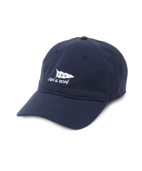 JUN&ROPE'(ジュンアンドロペ)の「【ユニセックス】Pukka Cap Cotton Twill(キャップ・メンズ・ベージュ/ネイビー/ホワイト/グリーン・FREE)」の4枚目の写真