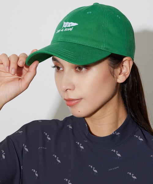 JUN&ROPE'(ジュンアンドロペ)の「【ユニセックス】Pukka Cap Cotton Twill(キャップ・メンズ・ベージュ/ネイビー/ホワイト/グリーン・FREE)」の3枚目の写真