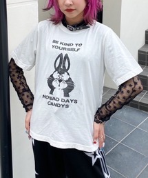 Candy Stripper | NO BAD DAYS Tシャツ(Tシャツ/カットソー)