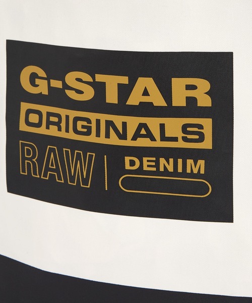 G-STAR(ジースター)の「CANVAS SHOPPER/キャンバストートバッグ/エコバッグ(トートバッグ・メンズ・オフホワイト・ONE SIZE)」の4枚目の写真