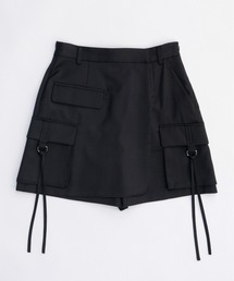 スカート MAISON SPECIAL Pleats Culotte Skirt NVY MAISON SPECIAL（メゾンスペシャル）の「Suching Culotte Skirt
