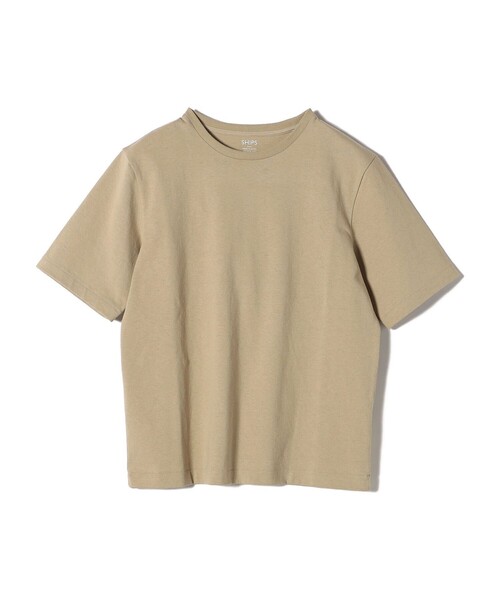 SHIPS(シップス)の「〈手洗い可能〉ベーシック TEE(Tシャツ/カットソー・レディース・ダークグレー/ピンク/ベージュ/ホワイト/レッド・ONE SIZE)」の13枚目の写真