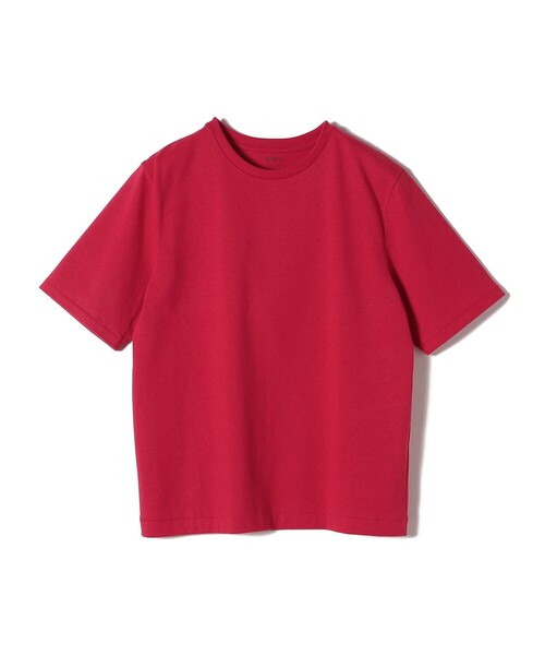 SHIPS(シップス)の「〈手洗い可能〉ベーシック TEE(Tシャツ/カットソー・レディース・ダークグレー/ピンク/ベージュ/ホワイト/レッド・ONE SIZE)」の7枚目の写真