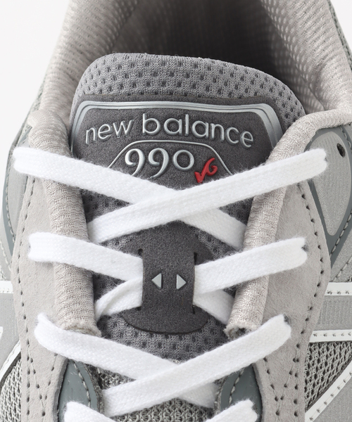 NEW BALANCE(ニューバランス)の「NEW BALANCE Made in USA 990 v6 GL6 / M990GL6(スニーカー・メンズ・グレー・29cm/28.5cm/28cm/27.5cm/27cm/26.5cm/26cm)」の9枚目の写真