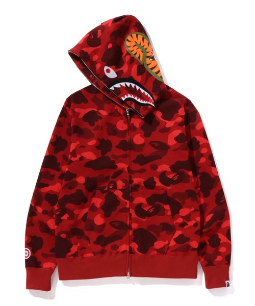 A BATHING APE（アベイシングエイプ）の「COLOR CAMO SHARK FULL ZIP