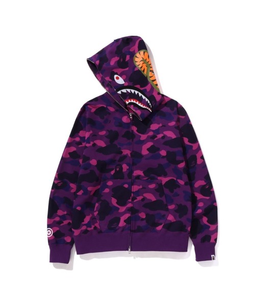 A BATHING APE（アベイシングエイプ）の「COLOR CAMO SHARK FULL ZIP