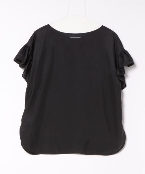 Tiara(ティアラ)の「2wayフレアスリーブブラウス(シャツ/ブラウス・レディース・アイボリー/パープル/ブラウン/グリーン/ブラック・FREE)」の3枚目の写真