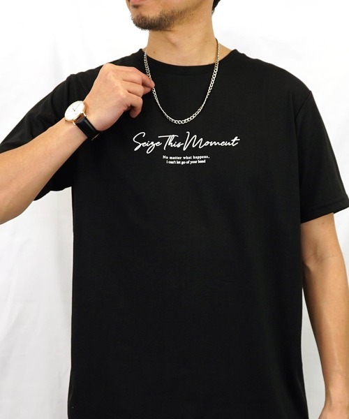 Burner(バーナー)の「【GROOVY STORE】ワンポイントロゴTシャツ 吸水速乾 UVカット(Tシャツ/カットソー・メンズ・クリアブラック/ホワイト系その他2/クリアブルー/スミクロ/ケリーグリーン/ライトブラック/ブラック/ネイビー/ホワイト/ブラック系その他2/ブラック系その他3/サーモンピンク・LL/M/L)」の7枚目の写真