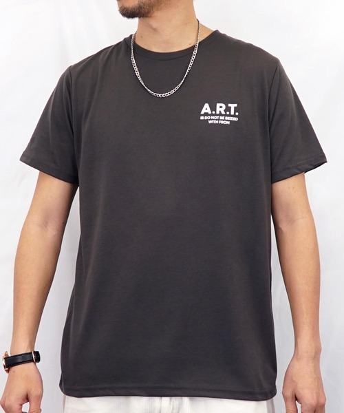 Burner(バーナー)の「【GROOVY STORE】ワンポイントロゴTシャツ 吸水速乾 UVカット(Tシャツ/カットソー・メンズ・クリアブラック/ホワイト系その他2/クリアブルー/スミクロ/ケリーグリーン/ライトブラック/ブラック/ネイビー/ホワイト/ブラック系その他2/ブラック系その他3/サーモンピンク・LL/M/L)」の22枚目の写真
