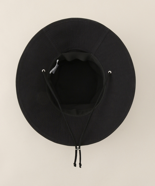 メゾンドリリス 25ss 美品 ハンプトン ナイロン ハット 黒系 メゾンドリリス 25ss 美品 ハンプトン ナイロン ハット 黒系