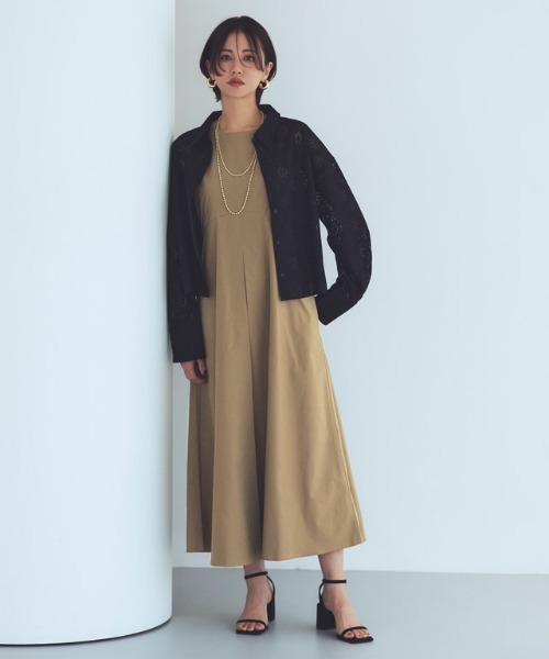 RASW（ラス）の「[RASW]アメスリタックワンピース（ワンピース・レディース・キャメル/ブラック・S/L/M）」の17枚目の写真