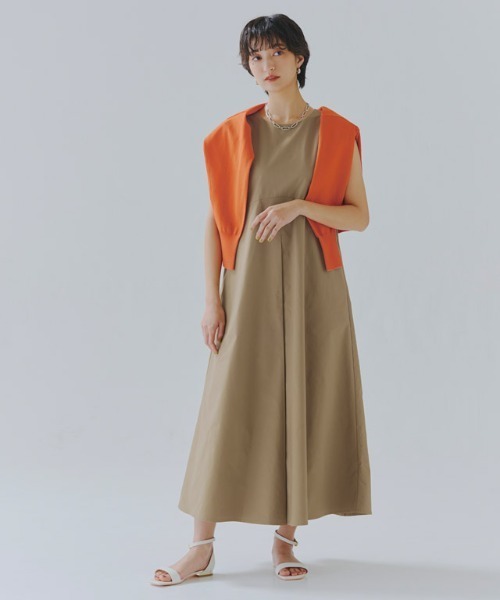 RASW（ラス）の「[RASW]アメスリタックワンピース（ワンピース・レディース・キャメル/ブラック・S/L/M）」の12枚目の写真
