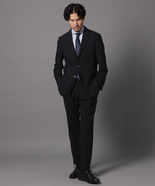 GLOBAL WORK（グローバルワーク）の「ワイドカラーシャツ/Salon de GW/986868（シャツ/ブラウス・メンズ・ネイビー系8/サックスブルー/オフホワイト・MEDIUM/SMALL/LARGE/X-LARGE）」の5枚目の写真