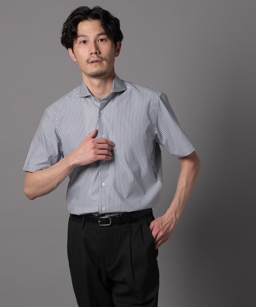 GLOBAL WORK（グローバルワーク）の「ワイドカラーシャツ/Salon