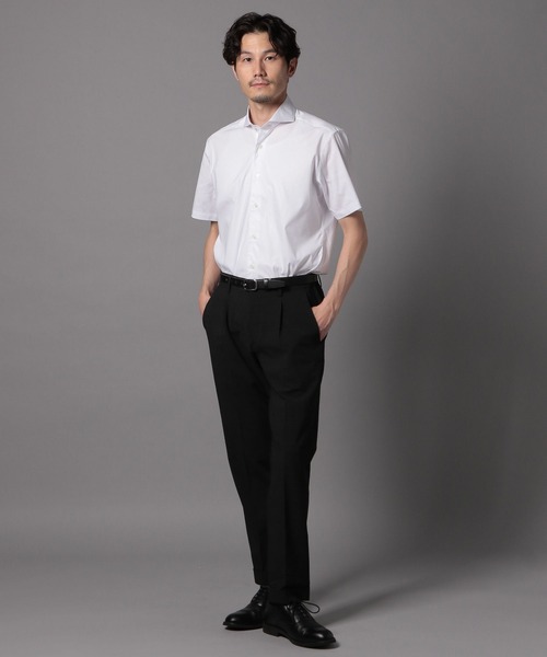 GLOBAL WORK（グローバルワーク）の「ワイドカラーシャツ/Salon
