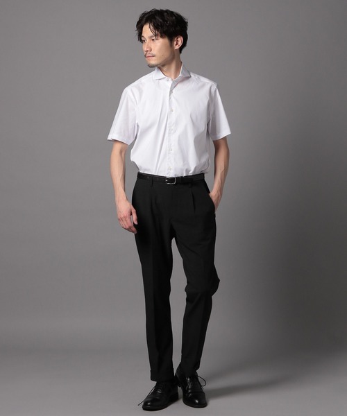 GLOBAL WORK（グローバルワーク）の「ワイドカラーシャツ/Salon