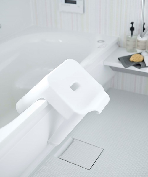 BIRTHDAY BAR(バースデイバー)の「tower 引っ掛け風呂イス(バス/トイレグッズ・レディース・ホワイト・フリー)」の4枚目の写真