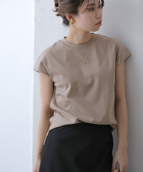 スムースハイネックプルオーバー（Tシャツ/カットソー）｜La