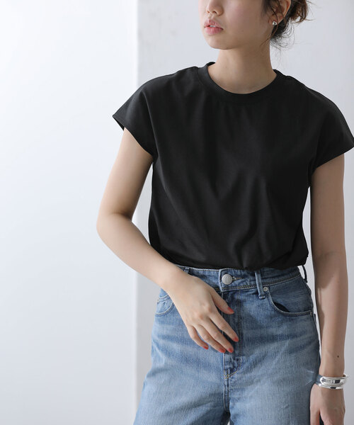 スムースハイネックプルオーバー（Tシャツ/カットソー）｜La