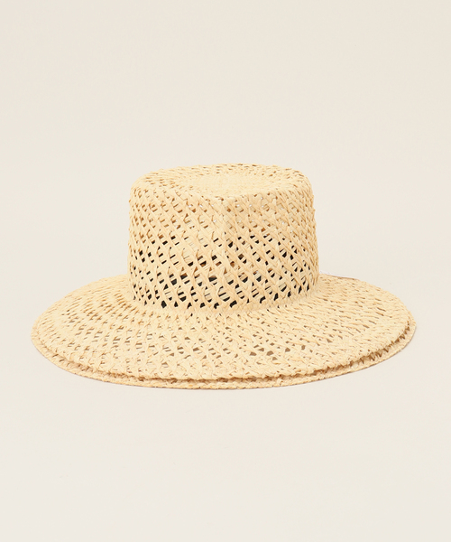 Spick & Span（スピックアンドスパン）の「La Maison de Lyllis / ラ メゾン ド リリス 別注EVELIN 2241113（ハット・レディース・ベージュ・FREE）」の5枚目の写真