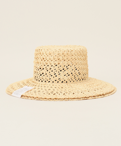 Spick & Span（スピックアンドスパン）の「La Maison de Lyllis / ラ メゾン ド リリス 別注EVELIN 2241113（ハット・レディース・ベージュ・FREE）」の7枚目の写真