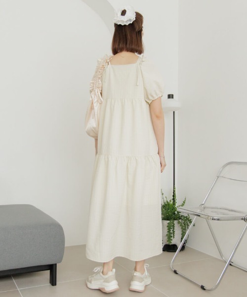 flower(フラワー)の「サテンシャーリングバッグ(ショルダーバッグ・レディース・アイボリー・FREE)」の13枚目の写真