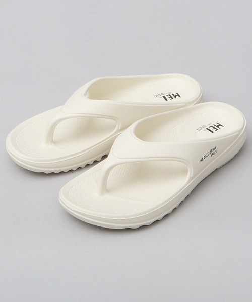 MEI（メイ）の「軽量 リカバリー 高クッション EVA トングサンダル（サンダル・メンズ・ホワイト/ブラック・L/M/S）」の3枚目の写真
