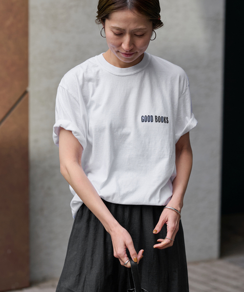 FRAMeWORK BTG GOOD BOOKS Tシャツ セール】BETTER THAN GOOD/ベターザングッド BTG GOOD BOOKS T