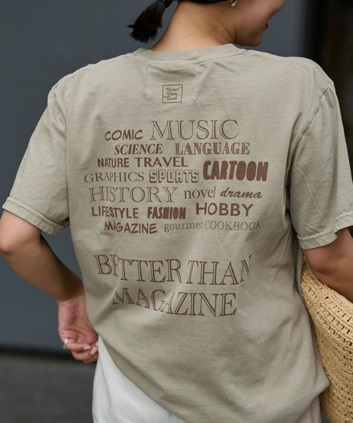 FRAMeWORK BTG GOOD BOOKS Tシャツ FRAMeWORK（フレームワーク）の「BETTER THAN GOOD/ベターザン