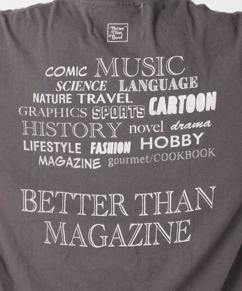 FRAMeWORK BTG GOOD BOOKS Tシャツ FRAMeWORK（フレームワーク）の「BETTER THAN GOOD/ベターザン