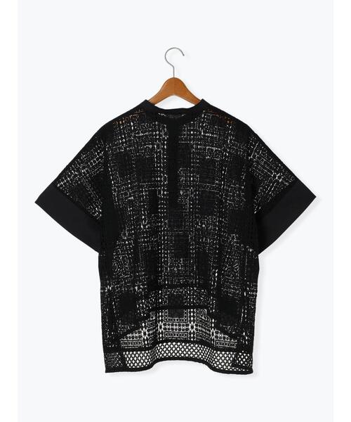 Lugnoncure（ルノンキュール）の「スクエアレースブラウス（シャツ/ブラウス・レディース・オフホワイト/ブラック・F）」の19枚目の写真