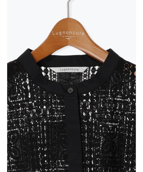 Lugnoncure（ルノンキュール）の「スクエアレースブラウス（シャツ/ブラウス・レディース・オフホワイト/ブラック・F）」の20枚目の写真