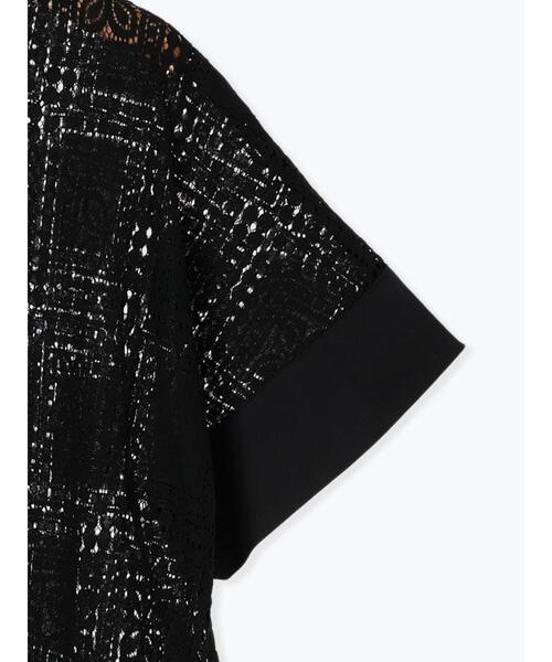 Lugnoncure（ルノンキュール）の「スクエアレースブラウス（シャツ/ブラウス・レディース・オフホワイト/ブラック・F）」の21枚目の写真